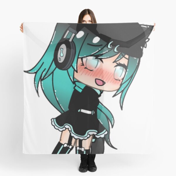 Kawaii Gacha Girl Gacha Life Series Scarf By Sadek Redbubble - roblox pictures of characters aesthetic