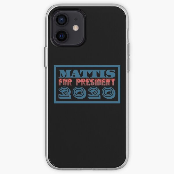 Mattis For President 2020 iPhone Soft Case