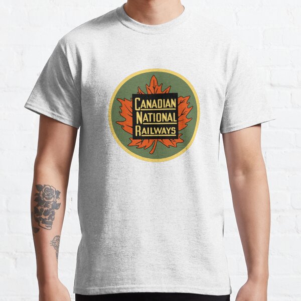 Canadian National Railways Vintage 1954 Classic T-Shirt