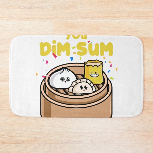 Item preview, Funny Hong Kong Dim Sum Pun Gift Design Yum Cha design designed and sold by Lisbob.