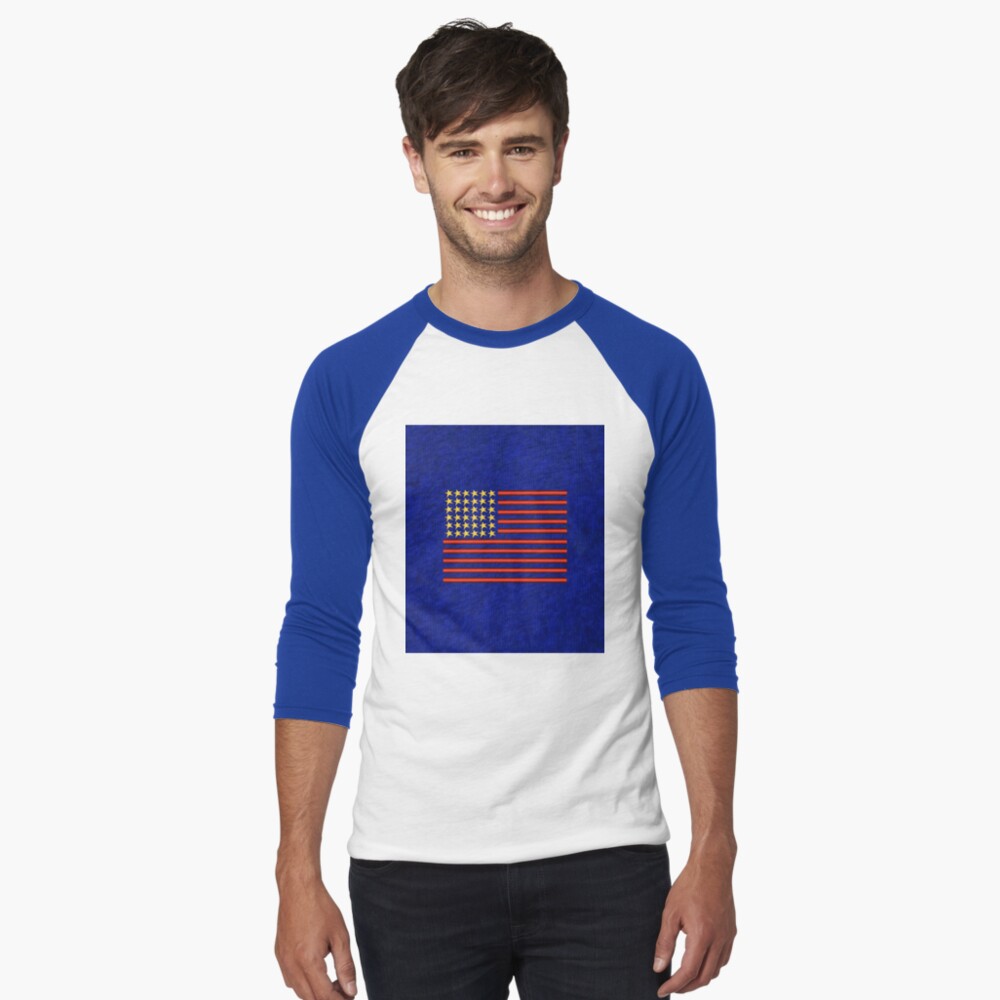 Item preview, Baseball ¾ Sleeve T-Shirt designed and sold by VkCases.