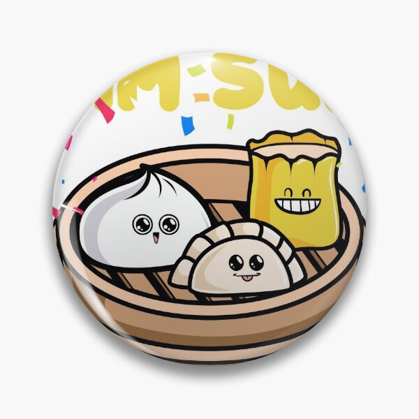 Item preview, Funny Hong Kong Dim Sum Pun Gift Design Yum Cha design designed and sold by Lisbob.