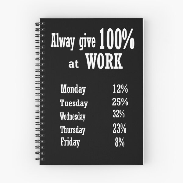 Item preview, Alway give 100% at work designed and sold by RebeccaRe.