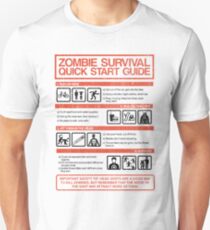 Zombie Survival - Quick Start Guide Unisex T-Shirt