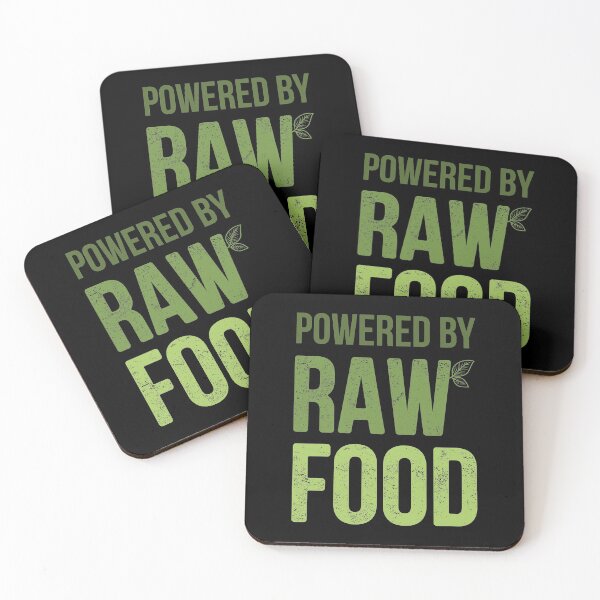 Item preview, Funny Powered By Raw Food Vegan product designed and sold by jakehughes2015.