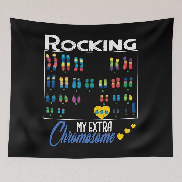 Item preview, Rocking My Extra Chromosomes Trisomy 21 World Down Syndrome designed and sold by Racha-K.