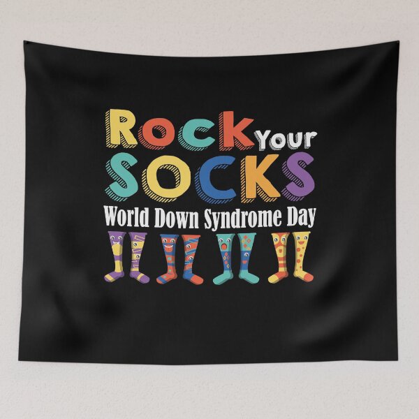 Item preview, Rock Your Socks Trisomy 21 World Down Syndrome Day designed and sold by Racha-K.