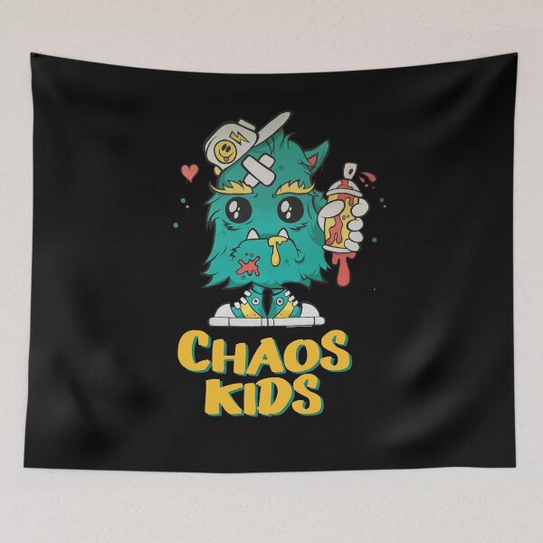 Artikelvorschau, Chaos Kids witziges trauriges Baby Monster Geburtstag Kostüm entworfen und verkauft von peter2art.
