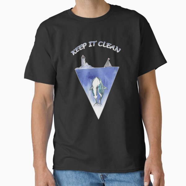 Item preview, Ocean, Keep it Clean, Orca Whales, Climate Protect designed and sold by Kuma518.
