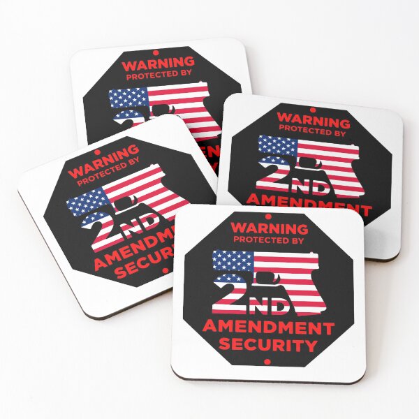 Item preview, 2nd Amendment security warning United States designed and sold by Attenea.