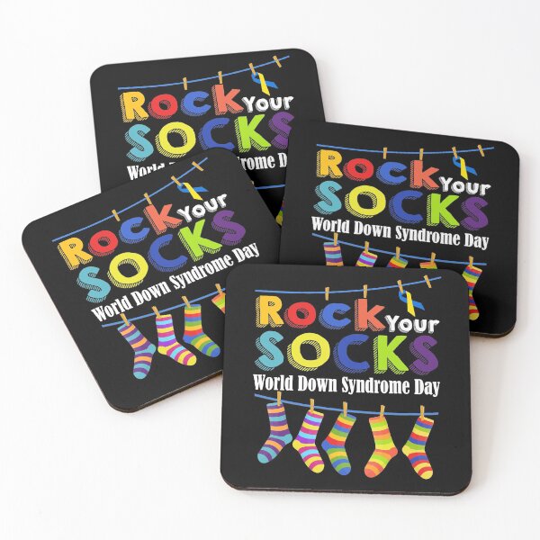 Item preview, Rock Your Socks Trisomy 21 World Down Syndrome Day designed and sold by Racha-K.