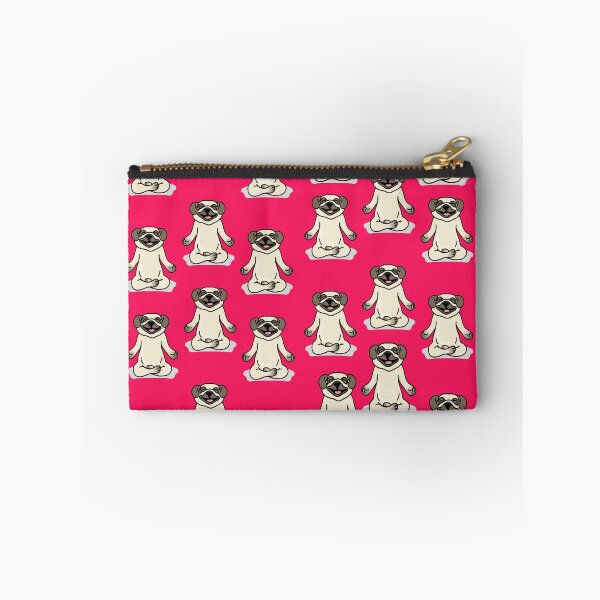 Item preview, Funny yoga pug in lotus position designed and sold by Jelisandie.