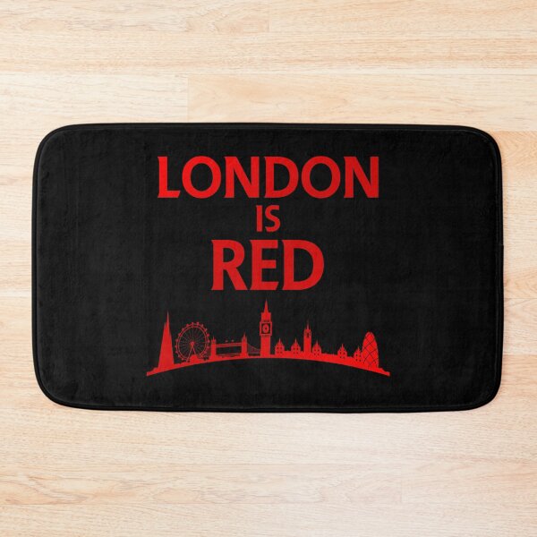 Item preview, London is Red colored designed and sold by ideasfinder.