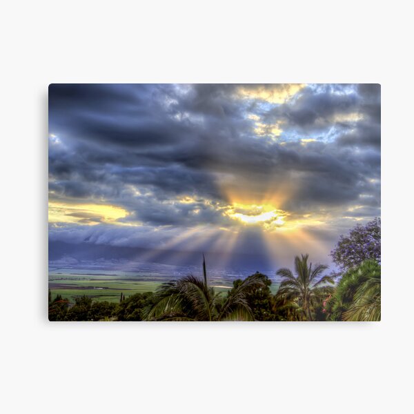 Maui Sunset 6/7/12 Metal Print