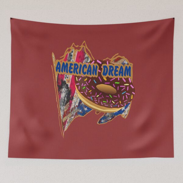 Item preview,  america fan or do you live there? everyone loves these delicious little donuts in all colors and their tastes. vintage style design
  designed and sold by vibeno1.