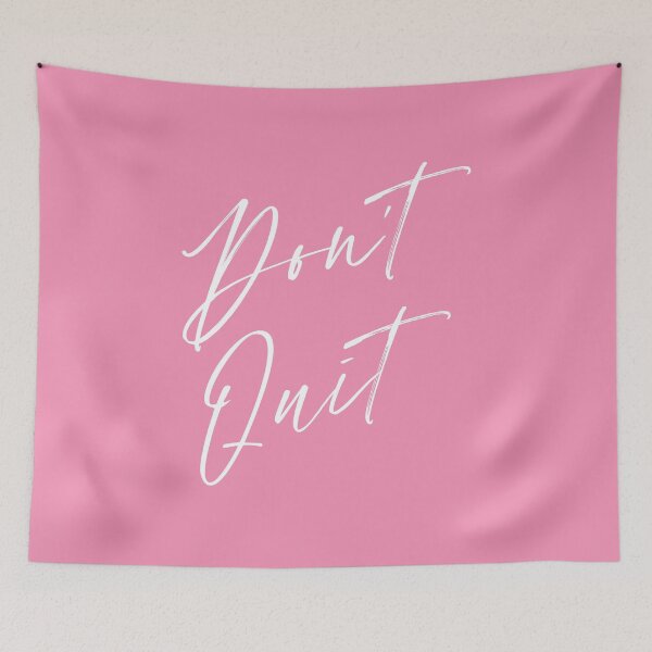 Item preview, Don't Quit designed and sold by npdstudio.