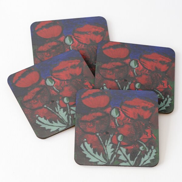 Item preview, Red Poppies 7 designed and sold by Jan Palmer.