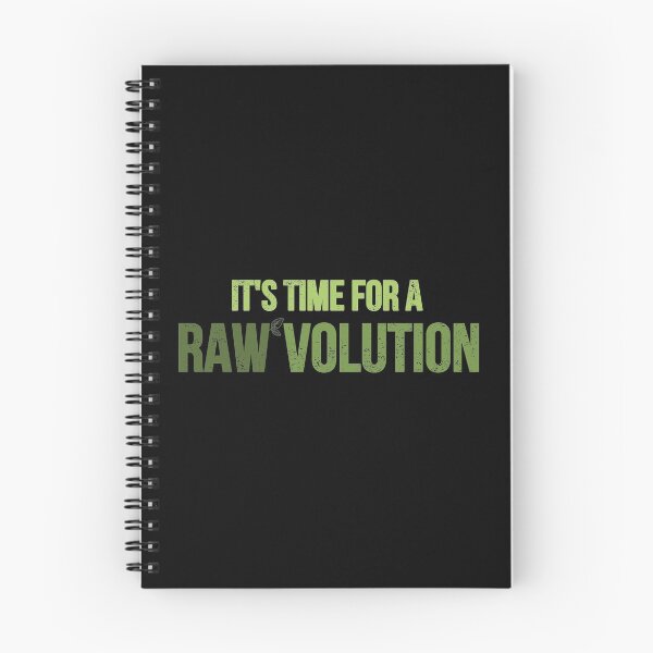 Item preview, Time For A RAWvolution Raw Vegan print designed and sold by jakehughes2015.