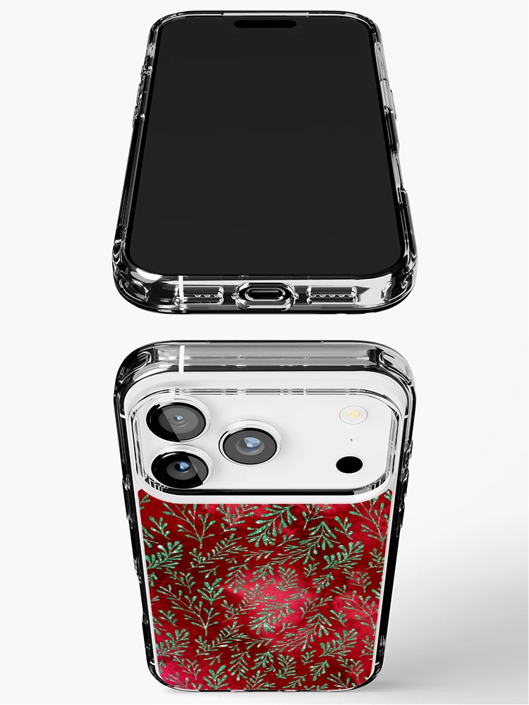 Thumbnail 3 of 5, iPhone Case, Greenery Pattern  designed and sold by MyTribePatterns.