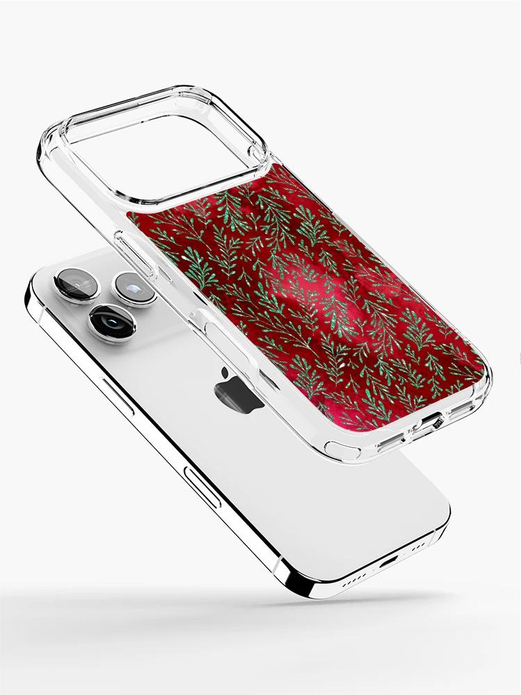 Thumbnail 2 of 5, iPhone Case, Greenery Pattern  designed and sold by MyTribePatterns.
