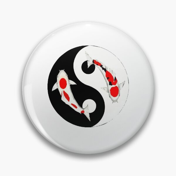 Item preview, Ying Yang Koi Fish butterfly Shirt Nishikigoi Japanese Gift Japan love designed and sold by CHAMSING INK.