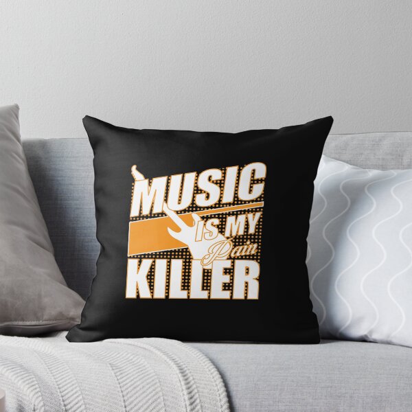 Item preview, MUSIC IS MY PAIN KILLER designed and sold by MOTIVATIC.