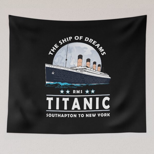Item preview, A 1912 Vintage Titanic Voyage Ship Cruise Gift designed and sold by Tee Revolution.