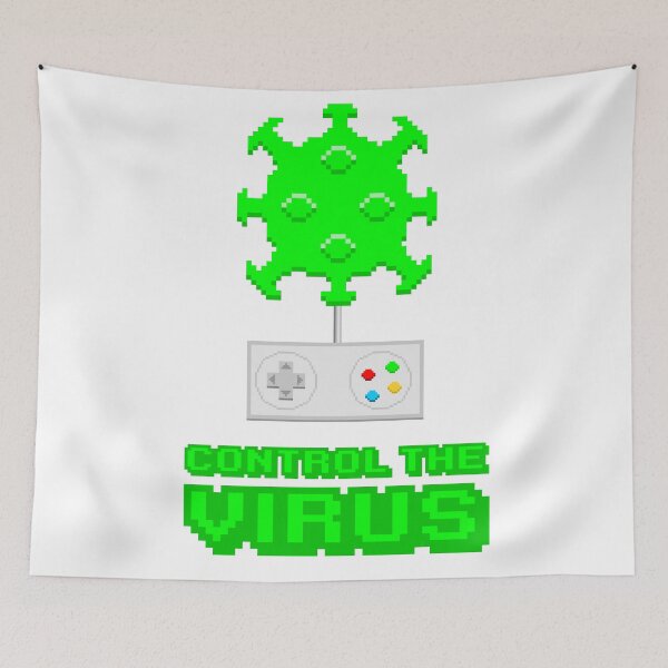 Item preview, Control the Virus Game Controller designed and sold by stoppersays.