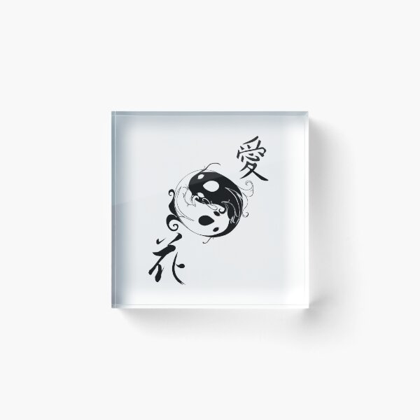 Item preview, Ying Yang Koi Fish butterfly Shirt Nishikigoi Japanese Gift Japan love designed and sold by CHAMSING INK.