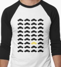Yellow Car! Men's Baseball ¾ T-Shirt