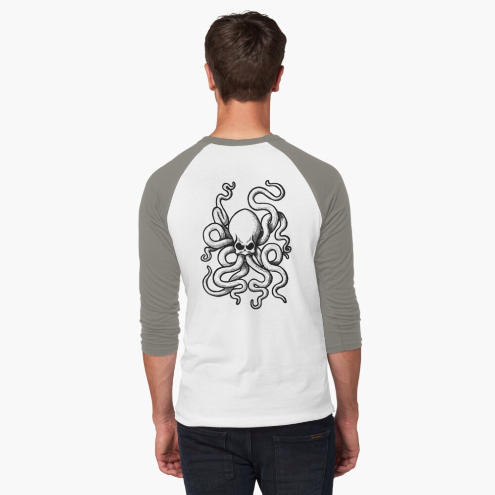 Item preview, Baseball ¾ Sleeve T-Shirt designed and sold by TheRandomFactor.