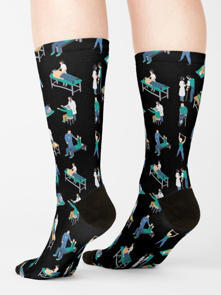 Alternate view of Physical Therapist Physiotherapist Health Care Gift Socks