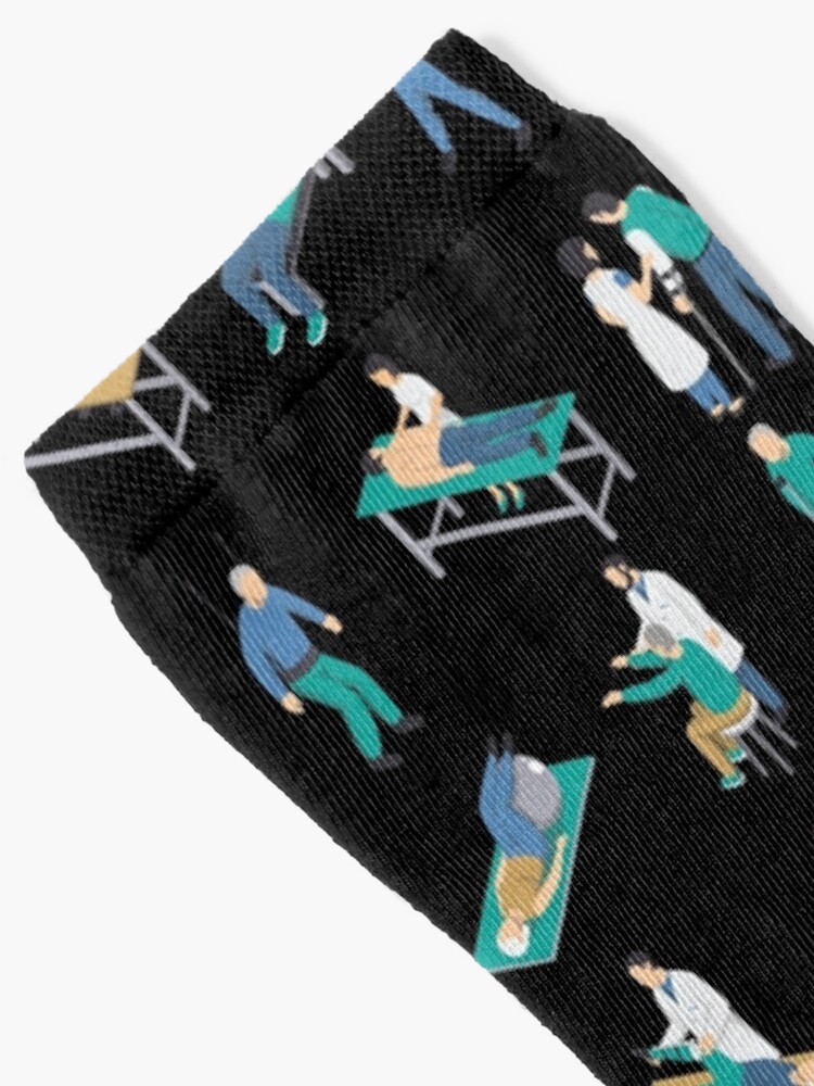 Alternate view of Physical Therapist Physiotherapist Health Care Gift Socks