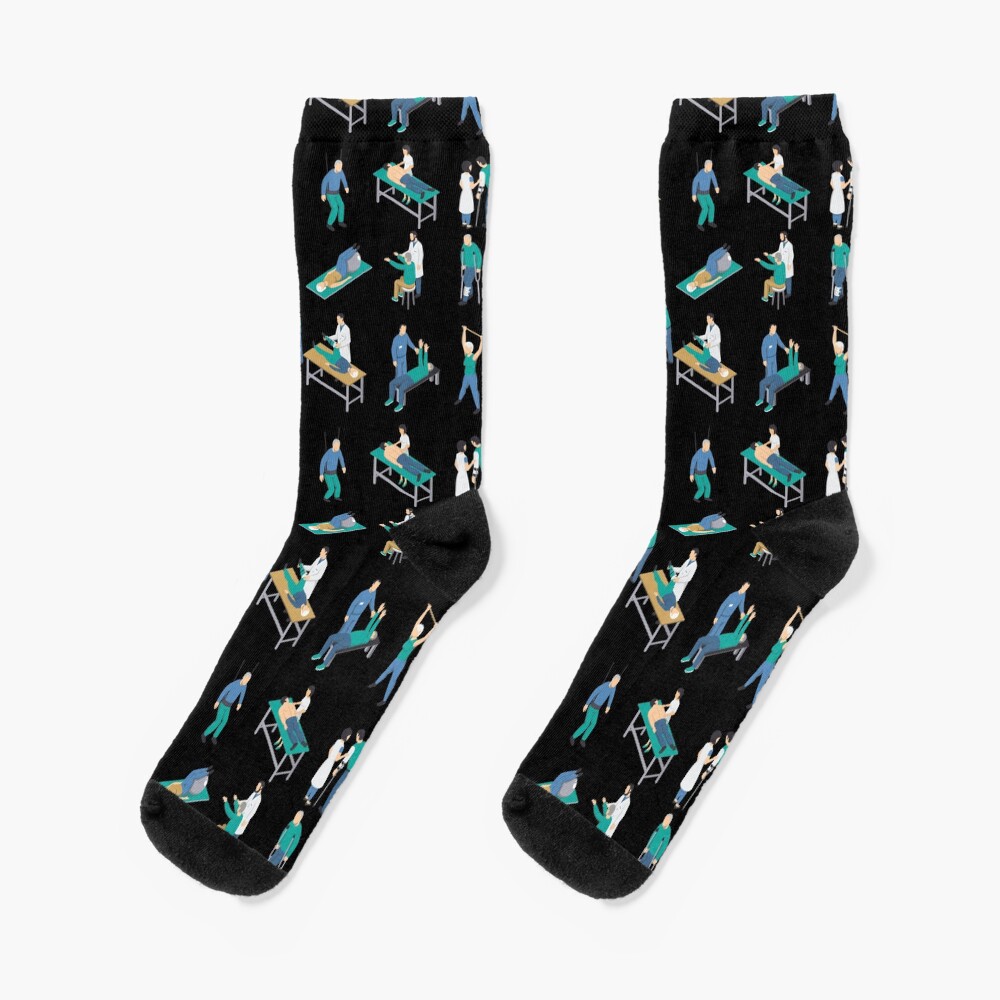 Physical Therapist Physiotherapist Health Care Gift Socks