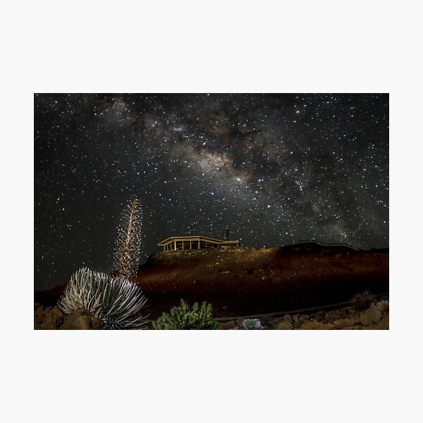 Milky Way over Haleakala Photographic Print