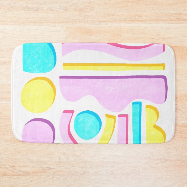 Item preview, Bright Pastels Modern Abstract Shapes designed and sold by kdmcm.