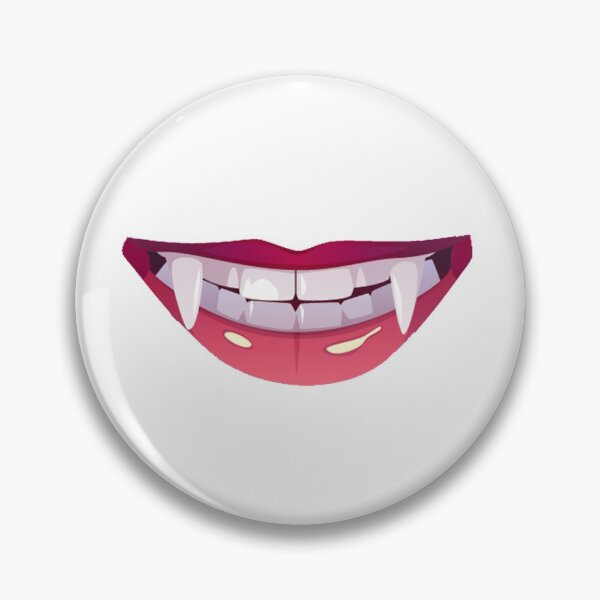 Item preview, Funny Vampire Mouth illustration designed and sold by Amineharoni.