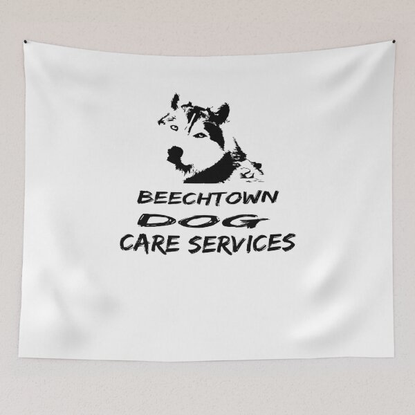 Item preview, Beechtown dog care services.animal services. designed and sold by larssenhere.