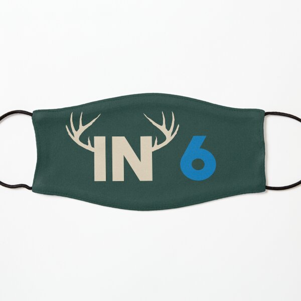 IN 6 Green Mask Kids Mask