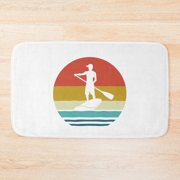 Item preview, Paddleboarding - Vintage Retro Paddleboarder - Paddleboarding Gift designed and sold by HappyTees Lab.