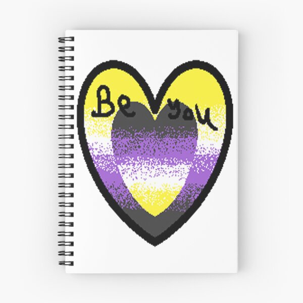 Item preview, NonBinary be you heart designed and sold by pokemon99883.