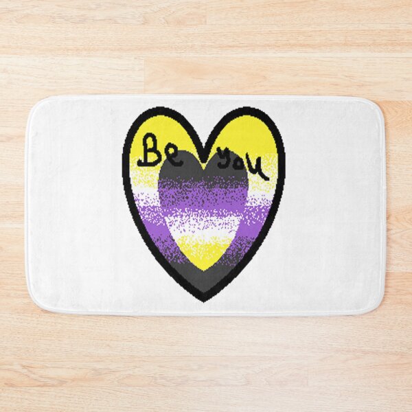 Item preview, NonBinary be you heart designed and sold by pokemon99883.