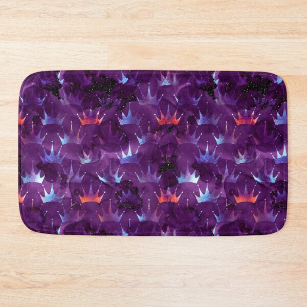 Item preview, Purple Crown Abstract Pattern  designed and sold by MyTribePatterns.