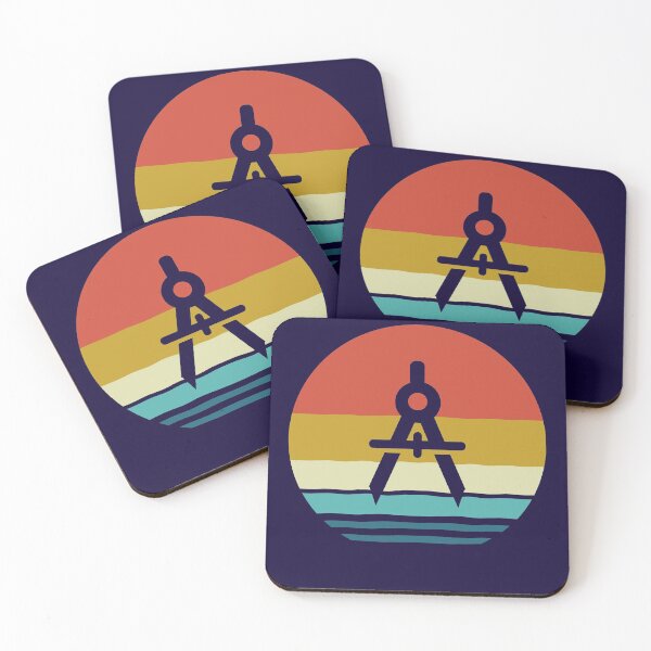 Item preview, Architect - Vintage Retro Architect Engineer Compass - Architect Gift designed and sold by HappyTees Lab.