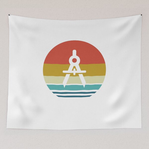 Item preview, Architect - Vintage Retro Architect Engineer Compass - Architect Gift designed and sold by HappyTees Lab.