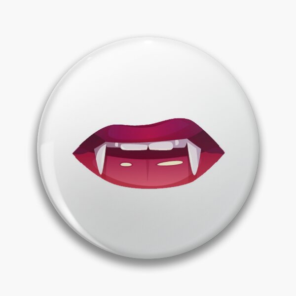 Item preview, Funny Vampire Mouth illustration designed and sold by Amineharoni.