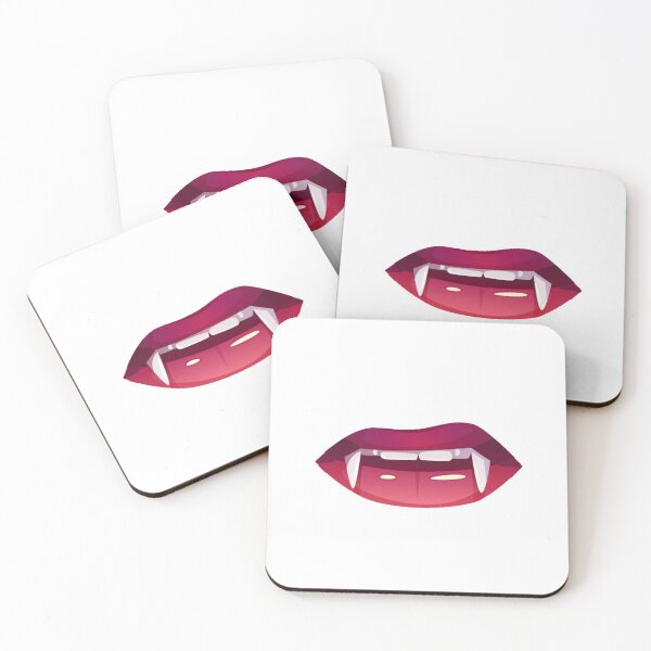 Item preview, Funny Vampire Mouth illustration designed and sold by Amineharoni.