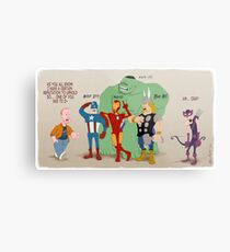 Whedon's Avengers Metal Print
