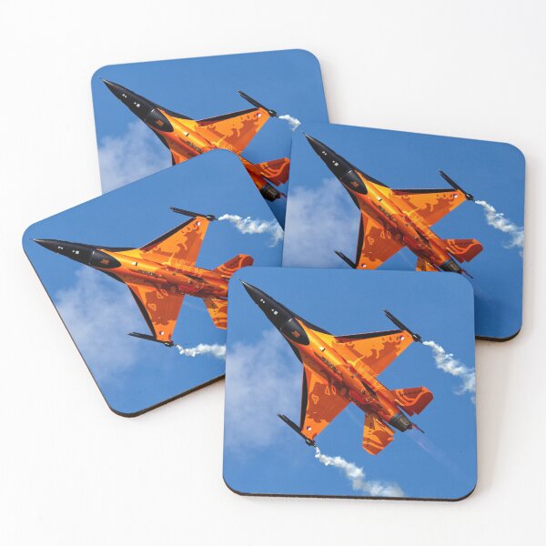 Item preview, RNethAF F-16AM Fighting Falcon J-015 "Orange Lion" designed and sold by Andy Harker.