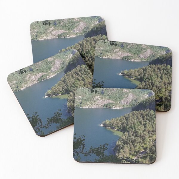 Item preview, Norwegian stunning view forest beach designed and sold by WildCreation.